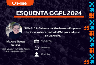  Vem mais um Esquenta CGPL 2024!!! Webinar: Mindset Ágil - O Poderoso Combustível do Scrum 