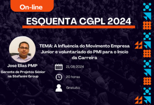 Webinar: A Influência do Movimento Empresa Júnior e Voluntariado do PMI no Início da Carreira