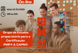 Grupo de Estudos - Certificação PMP / CAPM 2025.1 (ONLINE)