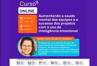 Curso Online: Aumentando a saúde mental das equipes e o sucesso dos projetos
