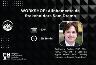 Se Aprochegue apresenta: Workshop 'Alinhamento de Stakeholders Sem Drama'