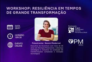 PM Girls | Workshop: Resiliência em Tempos de Grande Transformação