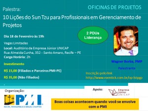 Oficinas de Projetos - 10 Lições do Sun Tzu para Profissionais em Gerenciamento de Projetos