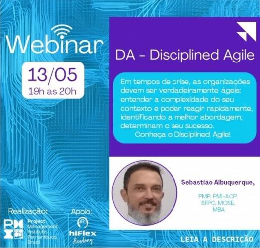 Webinar - Disciplined Agile - Apresentação