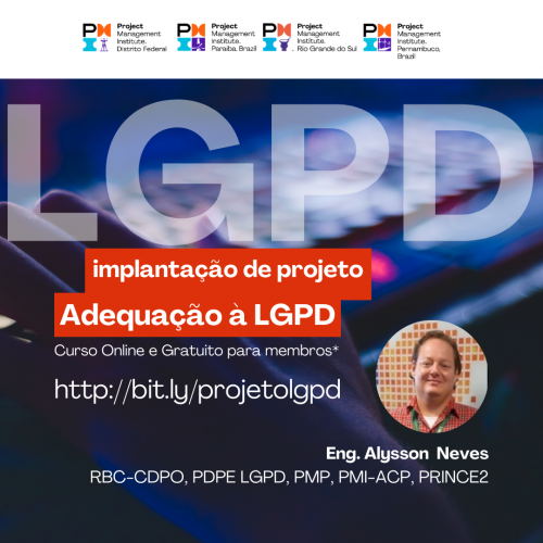 Curso Metodologia para implantação de projeto de adequação à LGPD