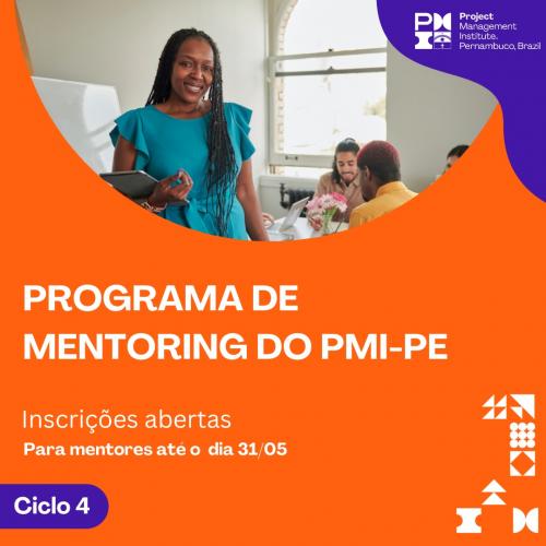 Programa de Mentoring para Mentores do PMI-PE