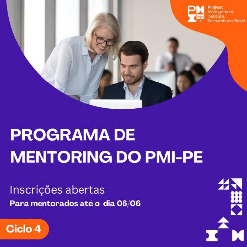 Programa de Mentoring para Mentorados do PMI-PE