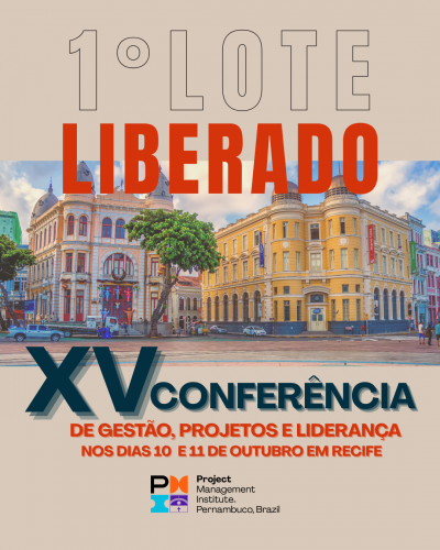 XV Conferência de Gestão, Projetos e Liderança