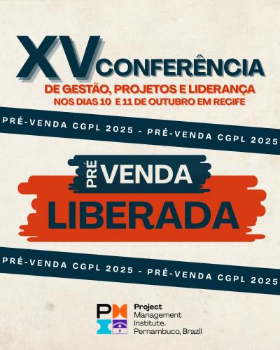 PRÉ-VENDA LIBERADA!