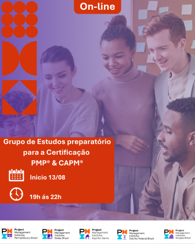📣🚨 Grupo de Estudos - Certificação PMP / CAPM 2025.2 (ONLINE)