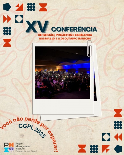 🎯 A maior Conferência de Gestão, Projetos e Liderança de Pernambuco está chegando!
