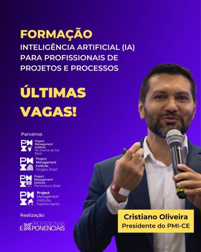  Formação em Inteligência Artificial para Profissionais de Projetos e Processos