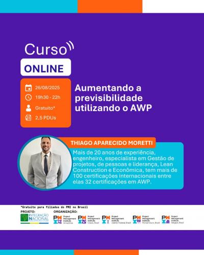 Cursos Online: Aumentando a previsibilidade utilizando o AWP