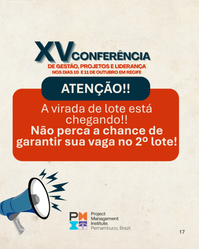 Contagem regressiva: últimos dias do 2º lote!