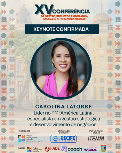 🎤 Keynote Confirmada!