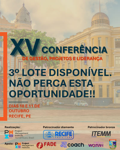 🚨 Corra! Já estamos no 3º lote e as vagas estão acabando! 🚨