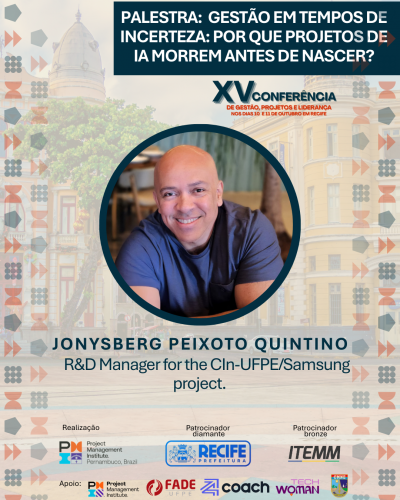 XV Conferência de Gestão, Projetos e Liderança do PMI-PE
