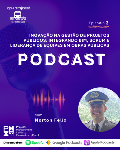 🎙️ Novo episódio no ar | Gov.Projcast – Estação Pernambuco