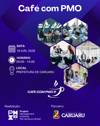 🚨 Vem aí a 13ª Edição do Café com PMO! 🚨