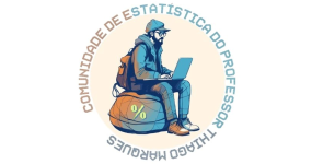Logo: Comunidade de Estatística e Ciência de dados